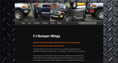 Desktop Screenshot of fjbumperwings.com